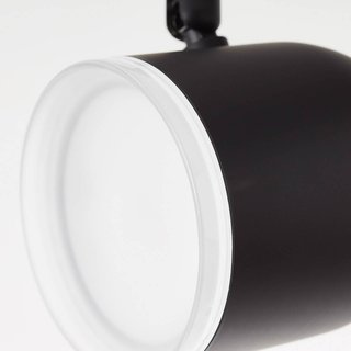 Brilliant LED Deckenleuchte Spots Gretchen schwarz 84cm 4 x 4,5W 1800