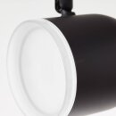 Brilliant LED Deckenleuchte Spots Gretchen schwarz 84cm 4 x 4,5W 1800lm neutralweiß 4000K schwenkbar