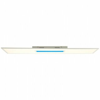 Brilliant LED Deckenaufbaupanel Odella 120x30cm weiß 37W 4270lm 2700 - 6500K RGB mit Fernbedienung