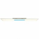 Brilliant LED Deckenaufbaupanel Odella 120x30cm weiß 37W 4270lm 2700 - 6500K RGB mit Fernbedienung