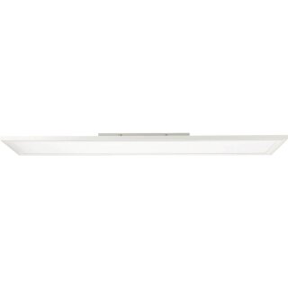 Brilliant LED Deckenaufbau-Panel Lanette Weiß 120x30cm 37W 4390lm CCT + RGB 2700K-6500K Fernbedienung