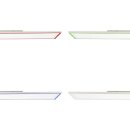 Brilliant LED Deckenaufbau-Panel Lanette Weiß 120x30cm 37W 4390lm CCT + RGB 2700K-6500K Fernbedienung