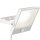 Brilliant LED Wandfluter Dryden Strahler Weiß IP65 mit Sensor 5W 400lm warmweiß 3000K Bewegungsmelder
