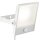 Brilliant LED Wandfluter Dryden Strahler Weiß IP65 mit Sensor 5W 400lm warmweiß 3000K Bewegungsmelder