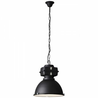 Brilliant Pendelleuchte Industrie Anouk Schwarz rund Ø40cm max. 60W E27 ohne Leuchtmittel