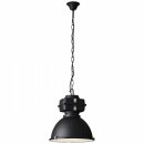 Brilliant Pendelleuchte Industrie Anouk Schwarz rund Ø40cm max. 60W E27 ohne Leuchtmittel