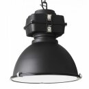 Brilliant Pendelleuchte Industrie Anouk Schwarz rund Ø40cm max. 60W E27 ohne Leuchtmittel