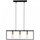 Brilliant Pendelleuchte Arica Schwarz/Messing 3-flammig max. 3 x 60W E27 ohne Leuchtmittel kürzbar