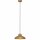 Brilliant Pendelleuchte Desert Gelb rund Ø35cm 1-flammig max. 60W E27 ohne Leuchtmittel