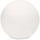 Brilliant Tischleuchte Timo Weiß rund Ø20cm max. 60W E27 ohne Leuchtmittel mit Schalter