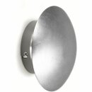 Brilliant Halogen Wandleuchte Silber/Antik Metall IP20 Ø16cm 18W G9 205lm warmweiß 2800K