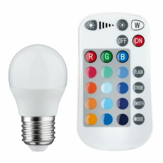 opal Paulmann Tropfen Farbwechsel RGB E27 3,5W LED Leuchtmittel 75lm