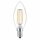 Philips LED Filament Leuchtmittel Kerze 4W = 40W E14 klar 470lm 827 warmweiß 2700K