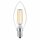 Philips LED Filament Leuchtmittel Kerze 4W = 40W E14 klar 470lm 827 warmweiß 2700K