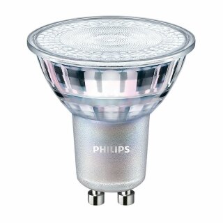 Philips LED Leuchtmittel Glas Reflektor 7W = 80W GU10 590lm PAR16 830 warmweiß 3000K flood 36° DIMMBAR