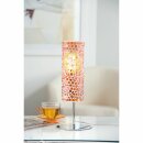 Paulmann Lampenschirm Living 2Easy Fabro Mosaik Orange Glas ohne Leuchtmittel