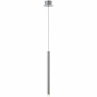 Brilliant LED Pendelleuchte Cembalo Aluminium 120cm 5W 328lm warmweiß 3000K kürzbar