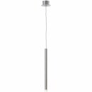 Brilliant LED Pendelleuchte Cembalo Aluminium 120cm 5W 328lm warmweiß 3000K kürzbar