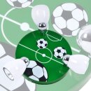 Brilliant LED Deckenleuchte Soccer Fußball Weiß/Grün 3 x 3W GU10 750lm warmweiß 3000K schwenkbar