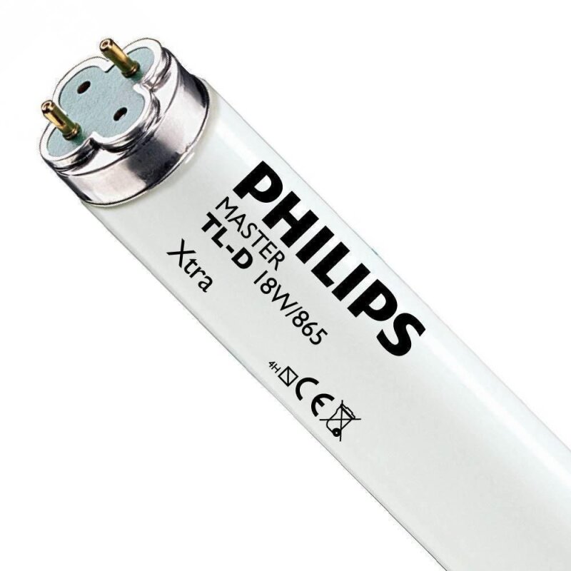 Лампы 18w. Лампа люминесцентная Philips Master TL-D Xtra SLV/25, g13, t28, 17.7Вт