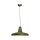 Brilliant Pendelleuchte Caria Schwarz Metall rund Ø41cm IP20 max. 60W E27 ohne Leuchtmittel kürzbar