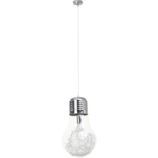 Brilliant Pendelleuchte Bulb Chrom 27cm max. 60W E27 ohne Leuchtmittel kürzbar