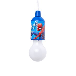 Hängeleuchte Pendelleuchte Schnurlampe Marvel Spiderman Tageslicht 6500K für 3 x AAA Batterien kabellos