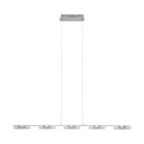 Brilliant LED Pendelleuchte Arlena Chrom 105cm 5-flammig 5x 6W 2175lm warmweiß 3000K