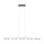 Brilliant LED Pendelleuchte Arlena Chrom 105cm 5-flammig 5x 6W 2175lm warmweiß 3000K