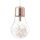 Brilliant Pendelleuchte Bulb Birne Kupfer max. 60W E27 ohne Leuchtmittel kürzbar