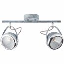 Brilliant Deckenstrahler Rider Beton grau Industrie max. 2 x 33W G9 ohne Leuchtmittel schwenkbar