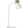 Brilliant Tischlampe Mokka Weiß/Kork max. 10W GU10 ohne Leuchtmittel schwenkbar mit Schalter
