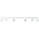 Brilliant Deckenleuchte Spot Different Weiß 119cm max. 6 x 35W GU10 ohne Leuchtmittel schwenkbar