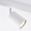 Brilliant Deckenleuchte Spot Different Weiß 119cm max. 6 x 35W GU10 ohne Leuchtmittel schwenkbar