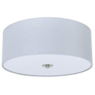 Brilliant Deckenleuchte Palencia Stoff/Weiß rund Ø40cm max. 3 x 30W E27