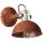 Brilliant Wandspot Frieda Rostfarbend max. 25W E27 ohne Leuchtmittel schwenkbar mit Schalter