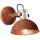 Brilliant Wandspot Frieda Rostfarbend max. 25W E27 ohne Leuchtmittel schwenkbar mit Schalter