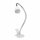 Brilliant LED Klemmleuchte Anthony Eisen/Weiß 2,4W 200lm warmweiß 3000K Flexarm mit Schalter