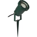 Lalumi Erdspieß Frasco Metal / Glas grün IP44 max. 20W GU10 ohne Leuchtmittel schwenkbar
