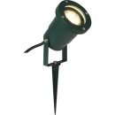 Lalumi Erdspieß Frasco Metal / Glas grün IP44 max. 20W GU10 ohne Leuchtmittel schwenkbar