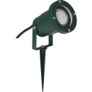 Lalumi Erdspieß Frasco Metal / Glas grün IP44 max. 20W GU10 ohne Leuchtmittel schwenkbar
