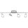 Brilliant Deckenleuchte Strahler Shirin Chrom 4 x 5W 1680lm 3000K warmweiß schwenkbar