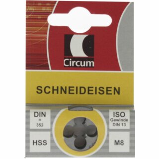 CircumPro Schneideisen M8 HSS