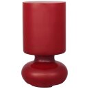 Brilliant Tischleuchte Fuerte Rot Glas max. 40W E14 ohne Leuchtmittel mit Schalter