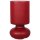 Brilliant Tischleuchte Fuerte Rot Glas max. 40W E14 ohne Leuchtmittel mit Schalter