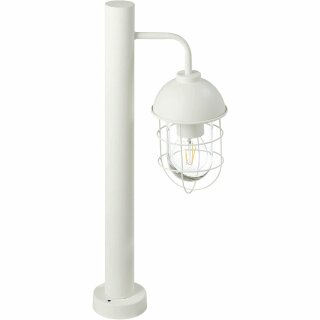 Brilliant Außenleuchte Stehleuchte Utsira 50cm weiß matt IP44 max. 60W E27 ohne Leuchtmittel