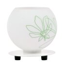 Brilliant Tischleuchte Pop florales Muster Weiß/Grün max. 40W E14 ohne Leuchtmittel