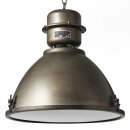 Brilliant Pendelleuchte Kiki Ø48cm Schwarz Stahl Industrie max. 60W E27 ohne Leuchtmittel kürzbar
