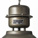 Brilliant Pendelleuchte Kiki Ø48cm Schwarz Stahl Industrie max. 60W E27 ohne Leuchtmittel kürzbar