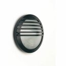 Brilliant Außenwandleuchte Maritim Aluminium Schwarz Ø 26,5cm E27 max. 60W ohne Leuchtmittel
